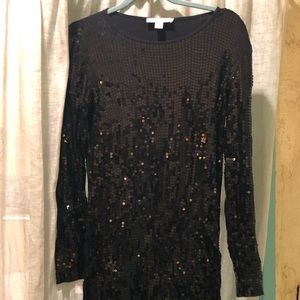Michael Kors knee length sequin dress
